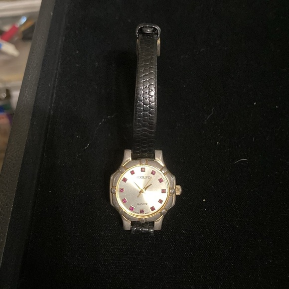 Adolfo genuine Ruby watch - Picture 3 of 11